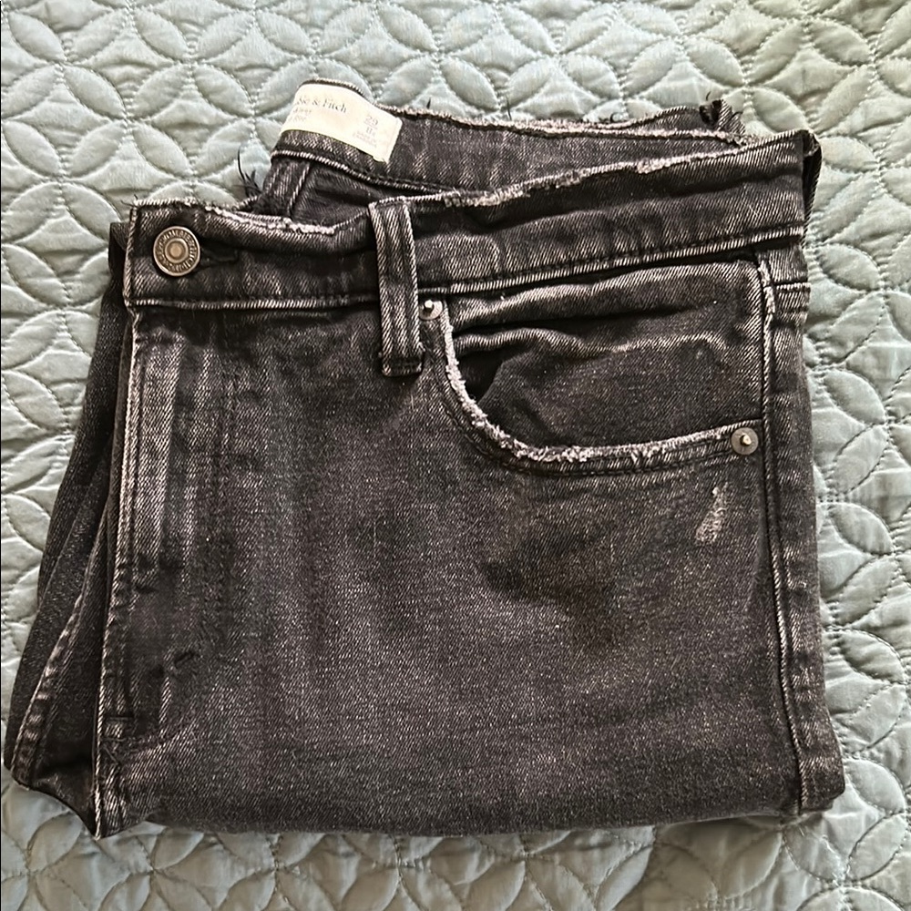 Abercrombie & Fitch The Skinny Black Jeans
